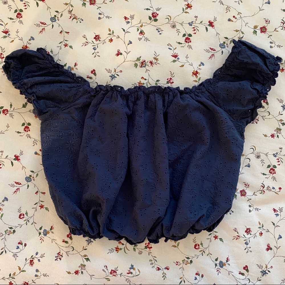 Off the Shoulder Milkmaid Top